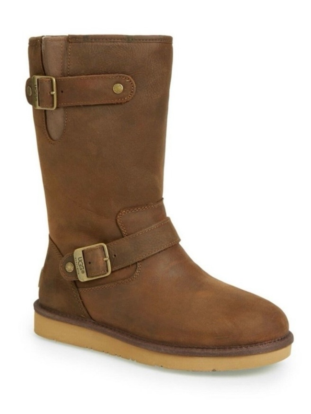 UGG Sutter Toast Boots 1005374 Women’s Size 8 Water Resistant
